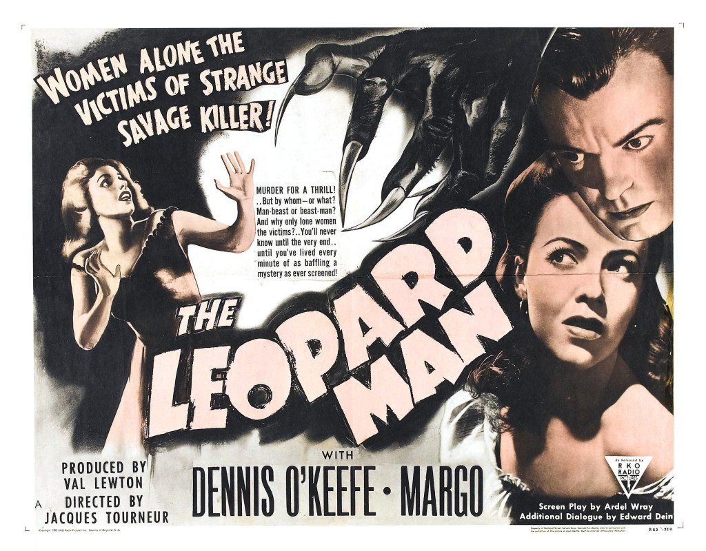 The leopard man poster