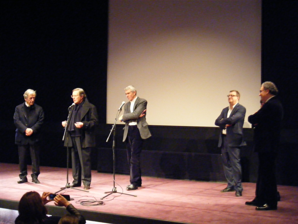 Costa-Gavras, William Friedkin, Serge Toubiana, JF Rauger