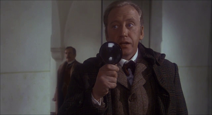 ALAN ARKIN SIGMUND FREUD "SHERLOCK HOLMES ATTAQUE L'ORIENT-EXPRESS" PHOTO CM 